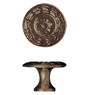 Cabinet Knob - 27mm - Antique Bronze Fi