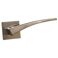 COSMIC Lever Handle on Rose with Cylind