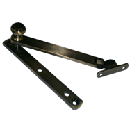 Window Stay - 6 Inch - Antique Finish