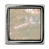 Cabinet Knob in Mother of Pearl Finish
