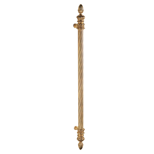Gulliver Door Pull Handle - Satin Bronze Finish - 900mm