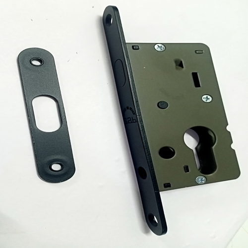 Hook Bolt Lock for Sliding Door Cylindrical - Matt Black (Series2300)