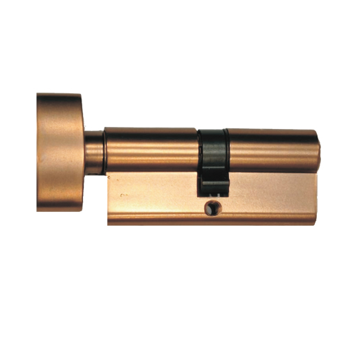Offset Cylinder Lock - LXK - 75MM - Key Side 45MM - Knob Side 30MM - Super Anthracite Finish