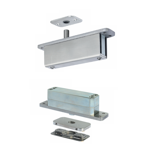 Pivot Hinge, Spring Inside, Position at 90°, Retainment 20° from 170 to 500Kg