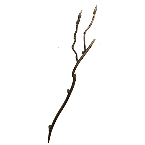 Door Pull  Handle - 37 Inch  Antique Brass Finish