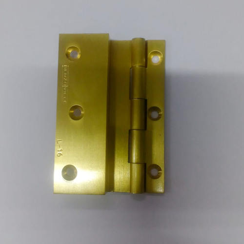 L Hinges L- 16-75 Inch - Satin Brass Finish