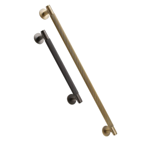 BOZZ Door Pull Handle - 18" (25mm Dia) - Matt Antique Finish