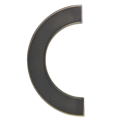 HEMO Pull Handle C Type - 8" - Matt Antique Finish