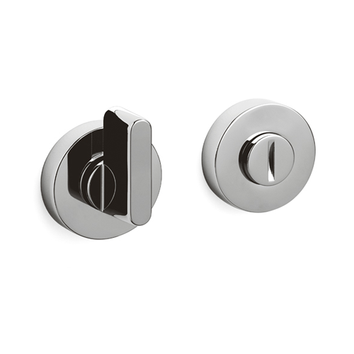 Link ADA Latch with Round Rose Super Bronze Satin Finish