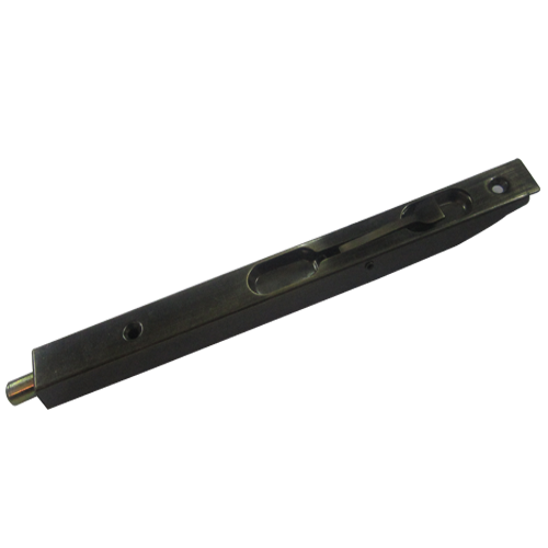 Flush Tower Bolt - 8 Inch - Matt Black Finish