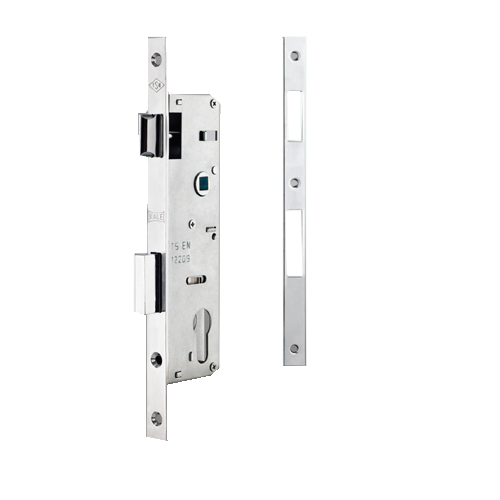Frame Door Lock Body - 35mm - Stainless Steel Finish