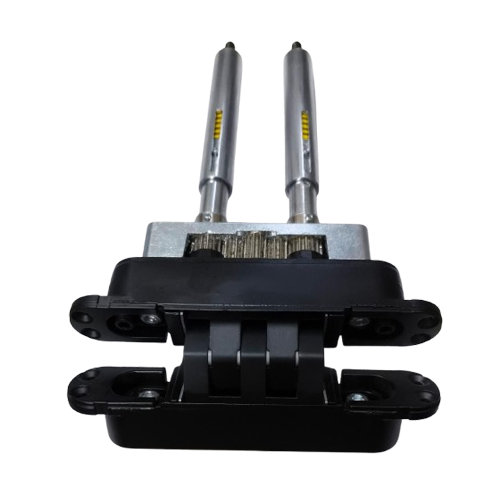 Self closing concealed hinge for 65kg black finish (2N+1SC)