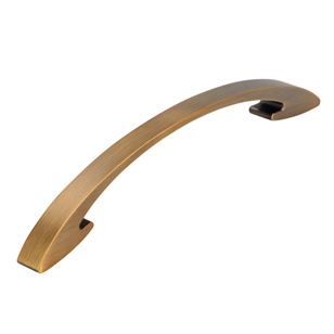 Buy Sliding Cabinet Handles in Antique Brass Finish Size 224mm