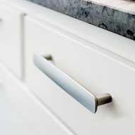 MIRROR Cabinet Handle - 160mm - Bright 