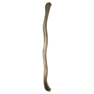 Zig - Zag Brass Door Pull Handle - AB F