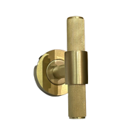 Brass T Straight Knurling Handle - Sati