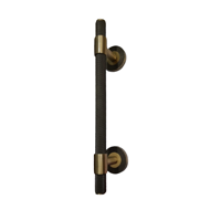 Top Knurling Door Pull Handle - Antique