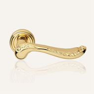 Lady Mortise Door Handle On Rose Gold P