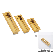 Flush Door Handle - 30×95×13m