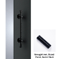 Door Handle - L600mm - Wrough