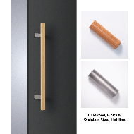 Door Handle - L600mm - Uni-Wood(Antibac