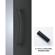 Door Handle - L600mm -  Aluminum, Stone