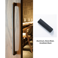 Door Handle - L600mm -  Aluminum, Stone