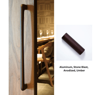 Door Handle - L600mm - Aluminum, Stone 