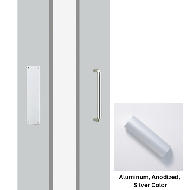 Door Handle - 75×300mm - Aluminum, Anod