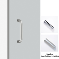 Door Handle - 75×465mm - Stainless Stee