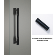 Door Handle -  L480mm -   Stainless Ste