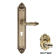 AIDA Door Lever handle on Big Plate - 4