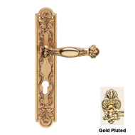 QUEEN Small Mortise Handle on Plate - G