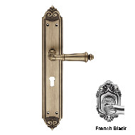 AIDA Door Lever handle on Plate - Small