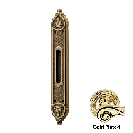 AISHA Flush Handle On Small Plate - Gol