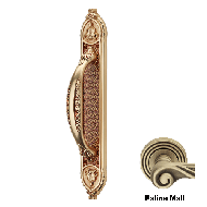 AISHA Door Pull Handle on Plate - Patin