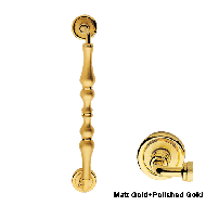 ALDAR Door Pull Handle -Matt Gold + Pol