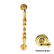 ALDAR Door Pull Handle - Polished Brass