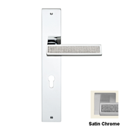 Riflesso Mesh Crystal Door Lever handle