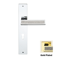 Riflesso Mesh Crystal Door Lever handle