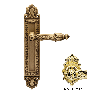 ARCADIA Door Lever handle on Small Plat