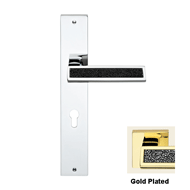 Riflesso Rocks (Jet Black) Crystal Door
