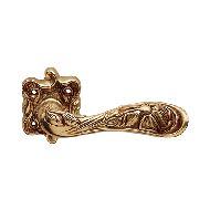 ARTE Lever Handle on Decorative Rose in