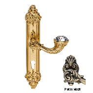 Brilliant Diamond Mortise Handle on Pla