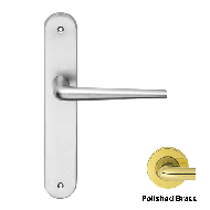 Brixia Zincral Mortise Handle On Rose -