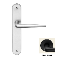 Brixia Zincral Mortise Handle On Rose -