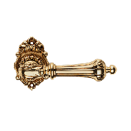 Charme Door Mortise handle on rose - Fr