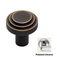 Chic Cabinet Knob  - Polished Chrome Fi