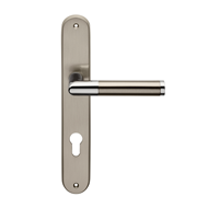 Karina Door Lever Handle on Plate - Sat