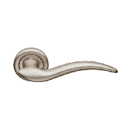 Libera Door Lever Handle on Rose - Sati